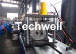 GCr15 Steel Cable Tray Roll Forming Machine For Storage Rack , Rack Beam 12-15m