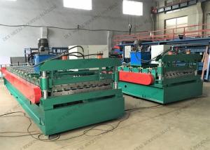 Wholesale 1250mm Ppgi Glazed Tile Forming Machine With Hydraulic Cutting from china suppliers
