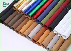 Wholesale Tearproof Colored Washable Paper Roll , Washable Kraft Paper Fabric For Bag DIY Fine Arts and Crafts from china suppliers