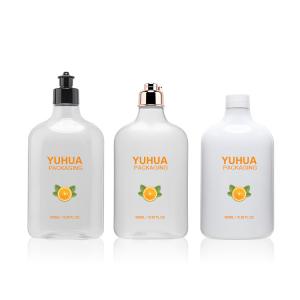 Wholesale 500ml Toiletry Plastic Packaging Bottles White Transparent With Cap 28/410 from china suppliers