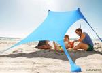 Spacious 210*150*170CM Leica Polyester Outdoor Camping Tents for Beach and