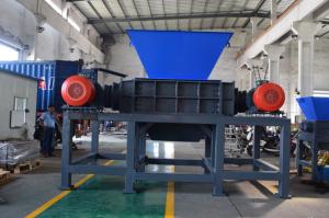 Wholesale Scrap Metal Double Shaft Shredder Metal Shredder PLC Control Metal Recycling Machine Double Shaft Scrap Metal Shredder from china suppliers