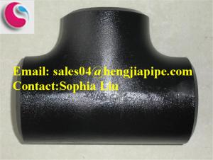 Wholesale ASTM A234 WPB B16.9 tee from china suppliers