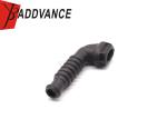 1928300528 Factory Price Bosh 90 Deg Waterproof 2 Pin Black Auto Rubber Boot For