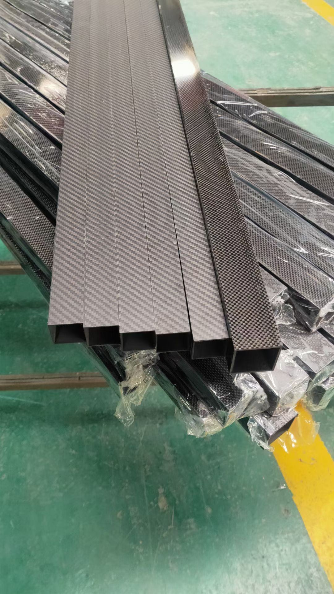 Sidelength Up To 500mm Large Square Carbon Fiber Tube For Drive Shaft