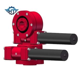 Wholesale Anti UV Dual Axis Slew Drive 220V AC Motor Worm Drive Slew Ring from china suppliers