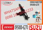 ommon Rail Injector 8-97610254-0 095000-6270 9709500-627 8-97610254-4 for ISUZU