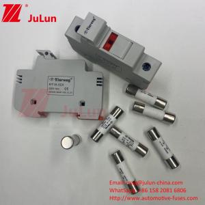 Wholesale Solar PV Ceramic Fuse Holder With Breaking Capacity 1000VAC/DC 300A Ceramic Fast-Acting Fuse For Photovoltaic Ch from china suppliers