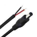 DC 2.1x5.5mm Male Female Socket Barrel Connector to Open DC Pigtail Power Cable