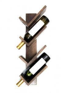 Wholesale Black Retail Wine Display Racks Hanging Wine Bottle Holder For Dining Room from china suppliers