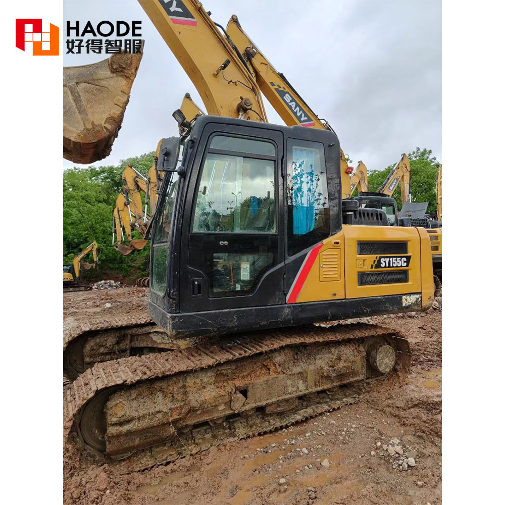 Crawler Excavator Earth Digger Machine Used Sany 135 Excavator for Sale