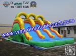18OZ PVC Fun Adult Inflatable Water Slides Rentals For Event And Party