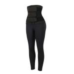 Customized 11.5 Inch Waist Training Leggings With Three Waist Belts