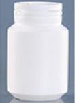 White Medical Grade Plastic Containers Chewing Gum Packaging Tear Open Lid