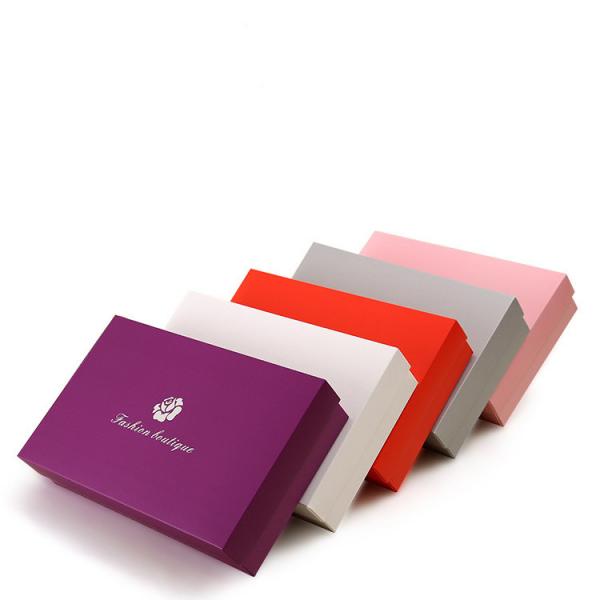 Quality Underwear Lingerie Bra Custom Gift Box Packaging Multi Color UV Effect for sale
