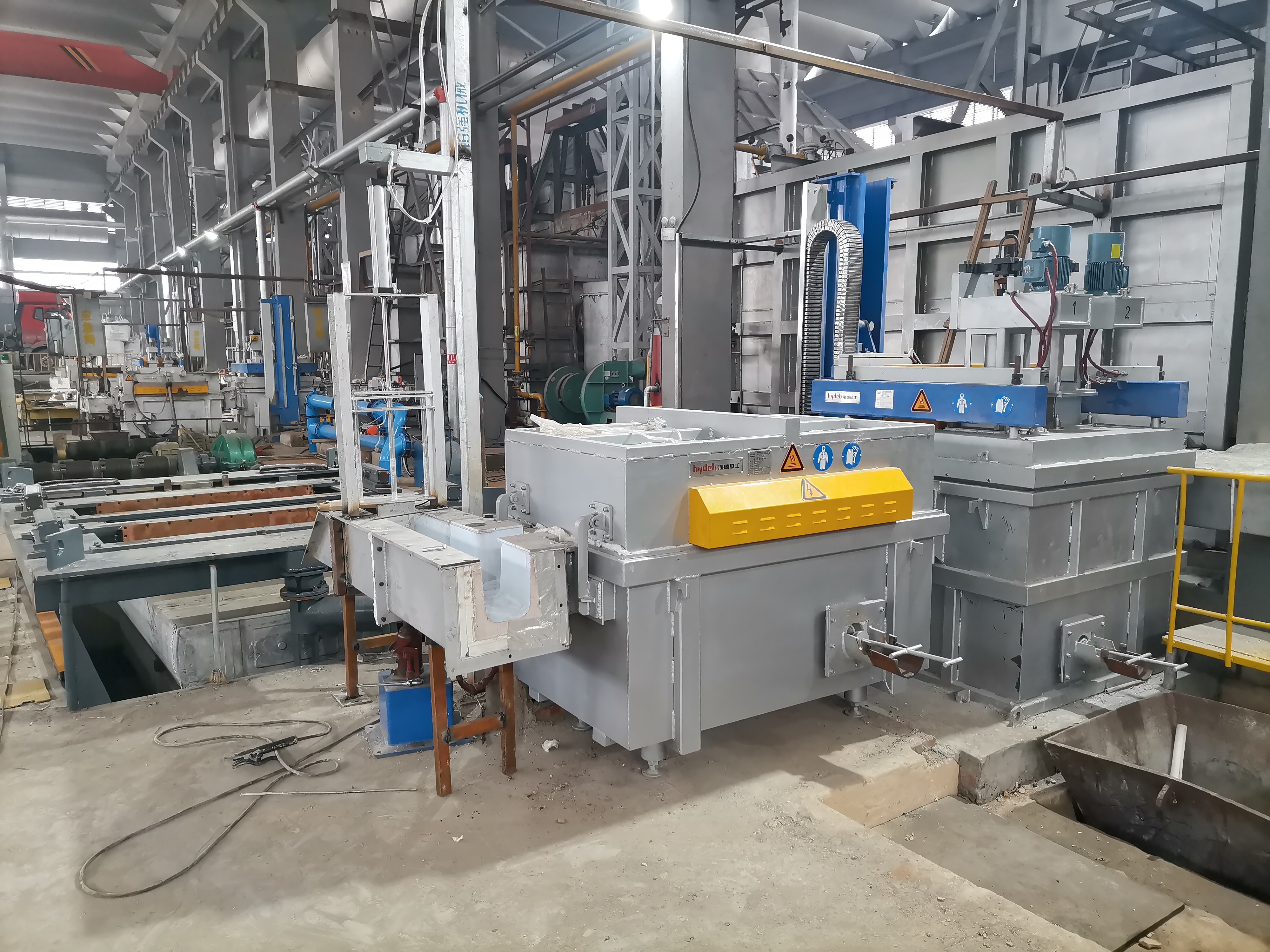 High Capacity Aluminum Degassing Machine Working Liquid Level ≥250 Moisture ppm ≤3 Voltage V 380±10%
