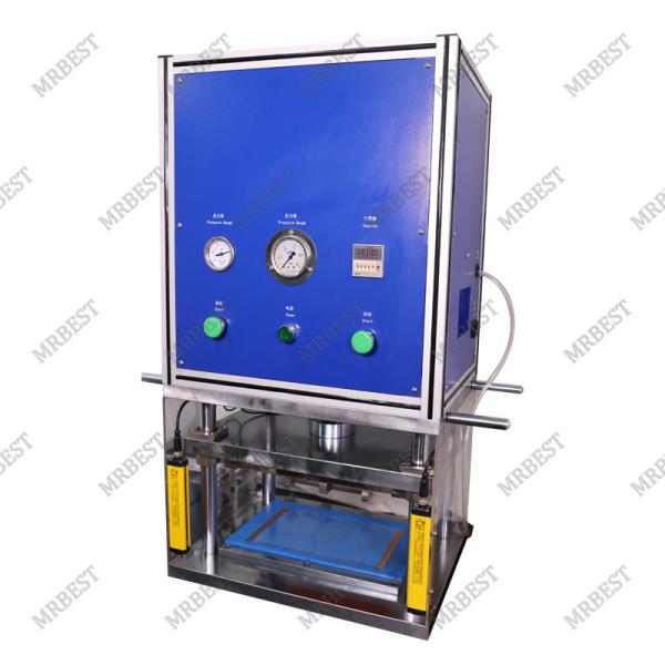 Semi Auto Pouch Cell Die Cutting Machine 3T Air Cylinder 0.5 - 0.7Mpa Air