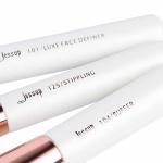 Jessup 25pcs Natural Makeup Brushes Set