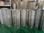 Industrial Sieve Screen Round Stainless Steel Smooth Edge Inlet Pulp Consistency