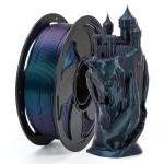 3D Printer Filament 1.75mm Color Change Filament Royal Green 1kg PLA+ Filament
