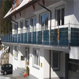 Wholesale Clear Glass Solar Greenhouse Transparent Cell Panel BIPV 220v from china suppliers