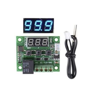 Wholesale W1209 DC 12V LED Display Thermometer Heat Cool Temperature Controller On / Off from china suppliers