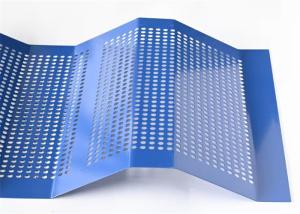 Wholesale 0.5mm Thickness Blue Wind Break Wall For Wash Coal Factory Use from china suppliers