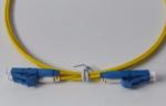 Yellow SC LC Fiber Optic Patch Cord Short Boot ROUND DX