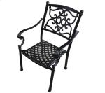 Classical European Cast Iron Decor Aluminum Garden Table & Chair Table End