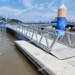 WPC Decking Floating Dock Aluminum Gangways Aluminum Marine Dock Ramps