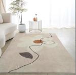 60*90cm Modern Imitation Cashmere Floor Carpets For Sofa Bedroom Living Room