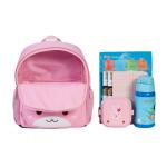 NHB042XL new arrival pink rabbit animal waterproof children school bag for girls