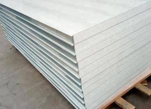 Wholesale Metal Color Steel EPS Sandwich Panel Fireproof Sound Insulation Exterior Panel from china suppliers