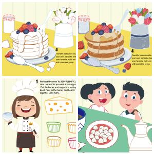 Wholesale Baking Themed Gift Baking Activity Book For Kids over Ages 3 Paperback from china suppliers