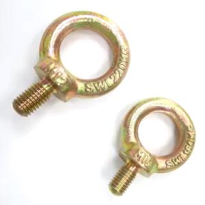 Wholesale ZINC Finish Drop Forged JIS1168 Galvanized Shoulder Type Eye Bolt for Over Head Lifting from china suppliers