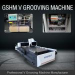 1240 Hydraulic High Speed V Grooving Machine For Stainless Steel Decoration