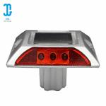 Plastic Cat Eye Solar Road Studs Light Red 8000mcd For Drivingway 3 Year