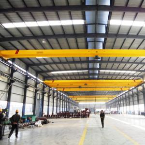 Wholesale Light Weight 10T Span 10m Electric Hoist Single Girder Bridge Crane from china suppliers