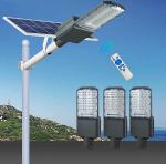 IP65 All In Two Solar Street Light Intelligent Aluminium LED Street Light 170lm