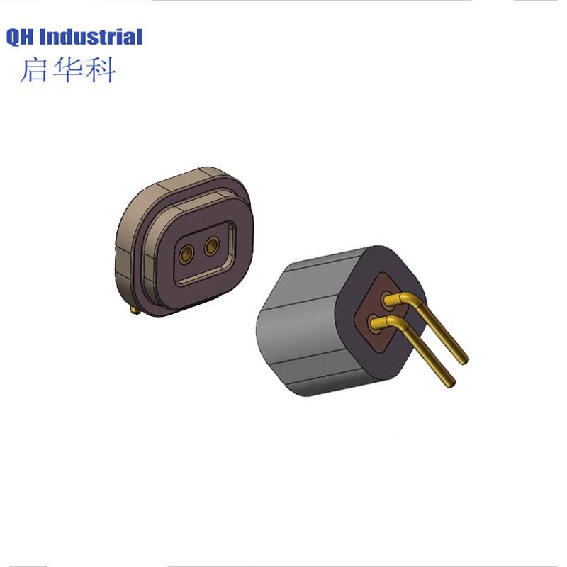 2Pin Iso Rohs Reach Pcb Double-End Pin Cap Pogo Pin Magnetic Pogo Pin To Usb Connector