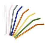 SGS Borosilicate Glass Straws Eco Friendly Glass Drinking Straw Set