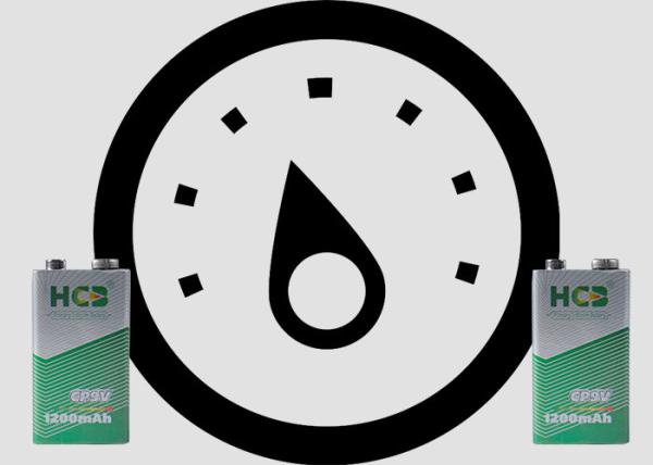 CP9V 3CP502440 Lithium Primary Battery , Lithium Manganese Dioxide Batteries