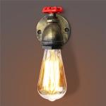 Vintage Retro Rustic Water pipe wall light for Dining room Bar Coffee Shop (WH