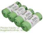 Eco friendly Compostable Waste Bags 100% Biodegradable Garbage Bags Made From