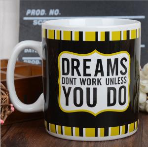 Wholesale 11Oz Super White Custom Logo Printing Eco Friendly Coffee Cups With Color Box from china suppliers