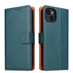 Minibook Cell Phone Case Shockproof Genuine Leather Wallet Flip Cover for iPhone