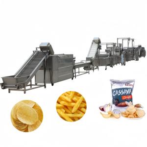 Wholesale Industrial CE Safe Potato Chips Machine for 500kg Production Requirements Fulfillment from china suppliers