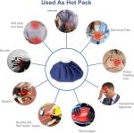 Ice Pack For Injuries, Hot & Cold Therapy, Teeth Pain Pack, Headaches Bag,