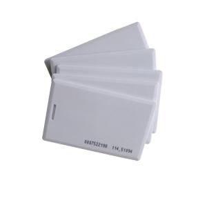 China HID Clamshell T5577 White Contactless Smart Card ID 125khz Rfid Card For Control System on sale
