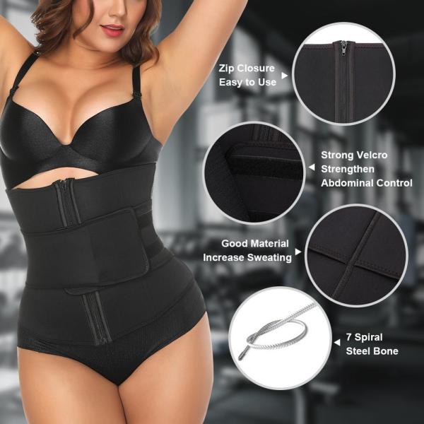 Medium Control Waist Trainer by HEXIN KCS Shipping for Tummy Slimming Belt NEOPRENE